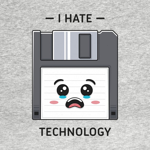 I Hate Technology by Alundrart